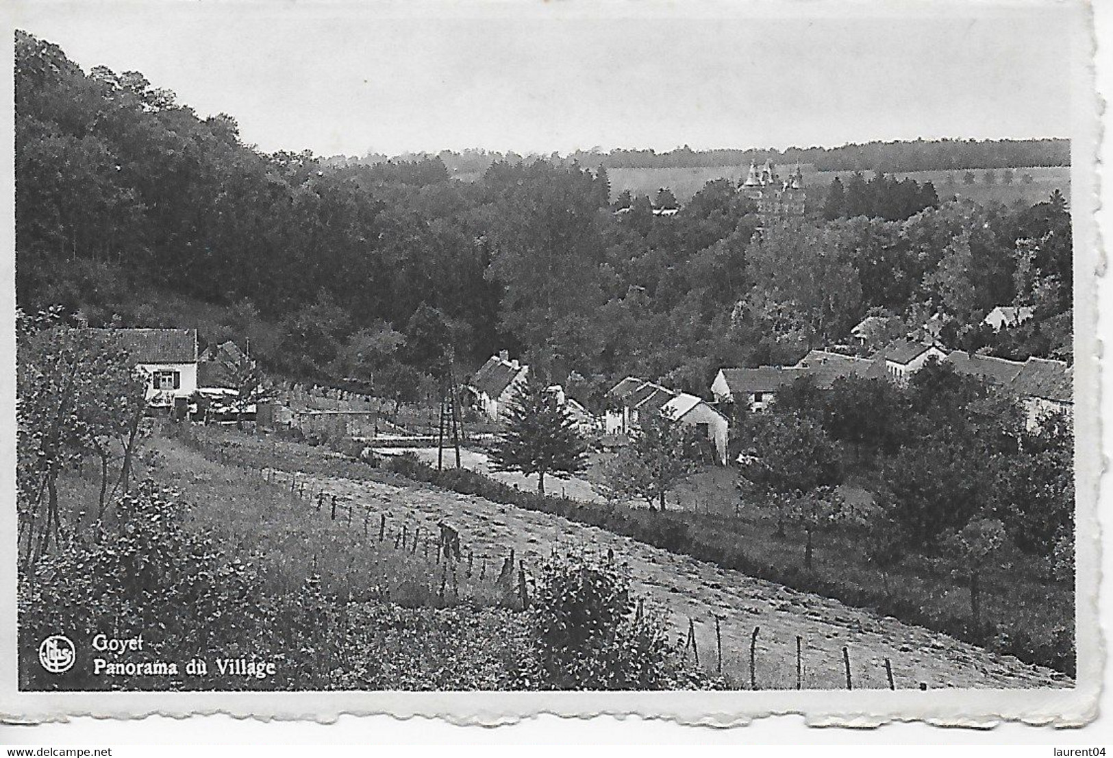 GESVES. MOZET. GOYET.  PANORAMA DU VILLAGE. ANIMATION, FENAISON - Gesves