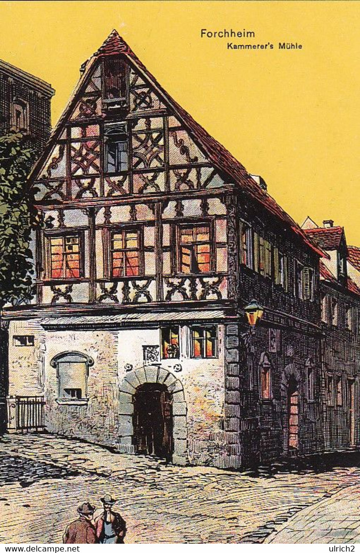 AK Forchheim - Kammerer's Mühle - Künstlerkarte - Ca. 1920 (57163) - Forchheim