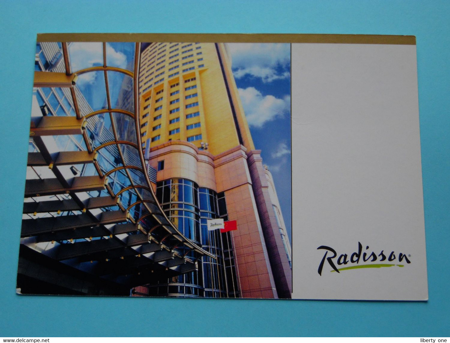 RADISSON PLAZA HOTEL HANGZHOU ( Zhejiang CHINA ) Anno 19?? ( See / Voir Photos ) ! - China