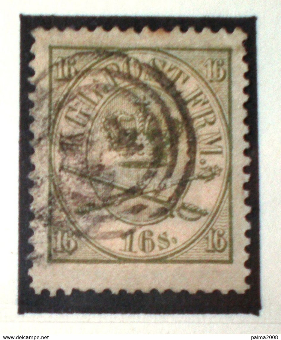 DINAMARCA - IVERT Nº 15 USADO - ...-1851 Préphilatélie