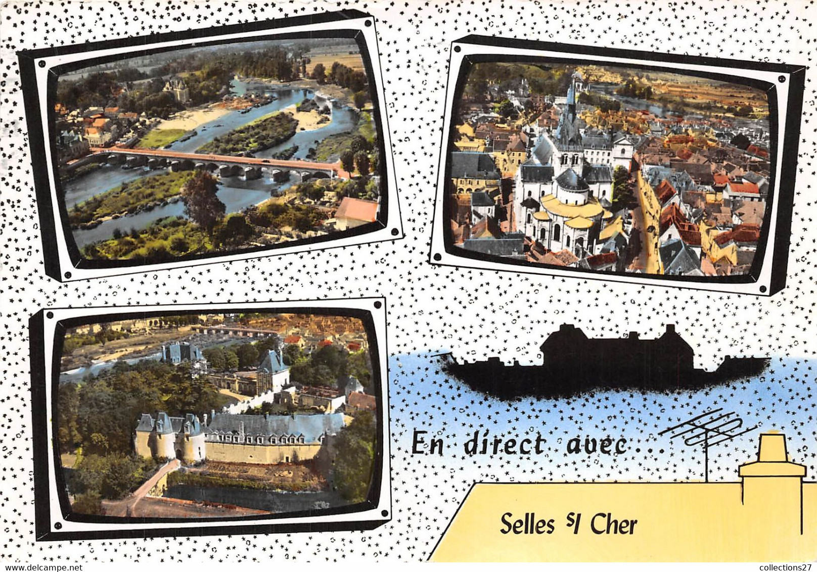 41-SELLES-SUR-CHER- MULTIVUES - Selles Sur Cher