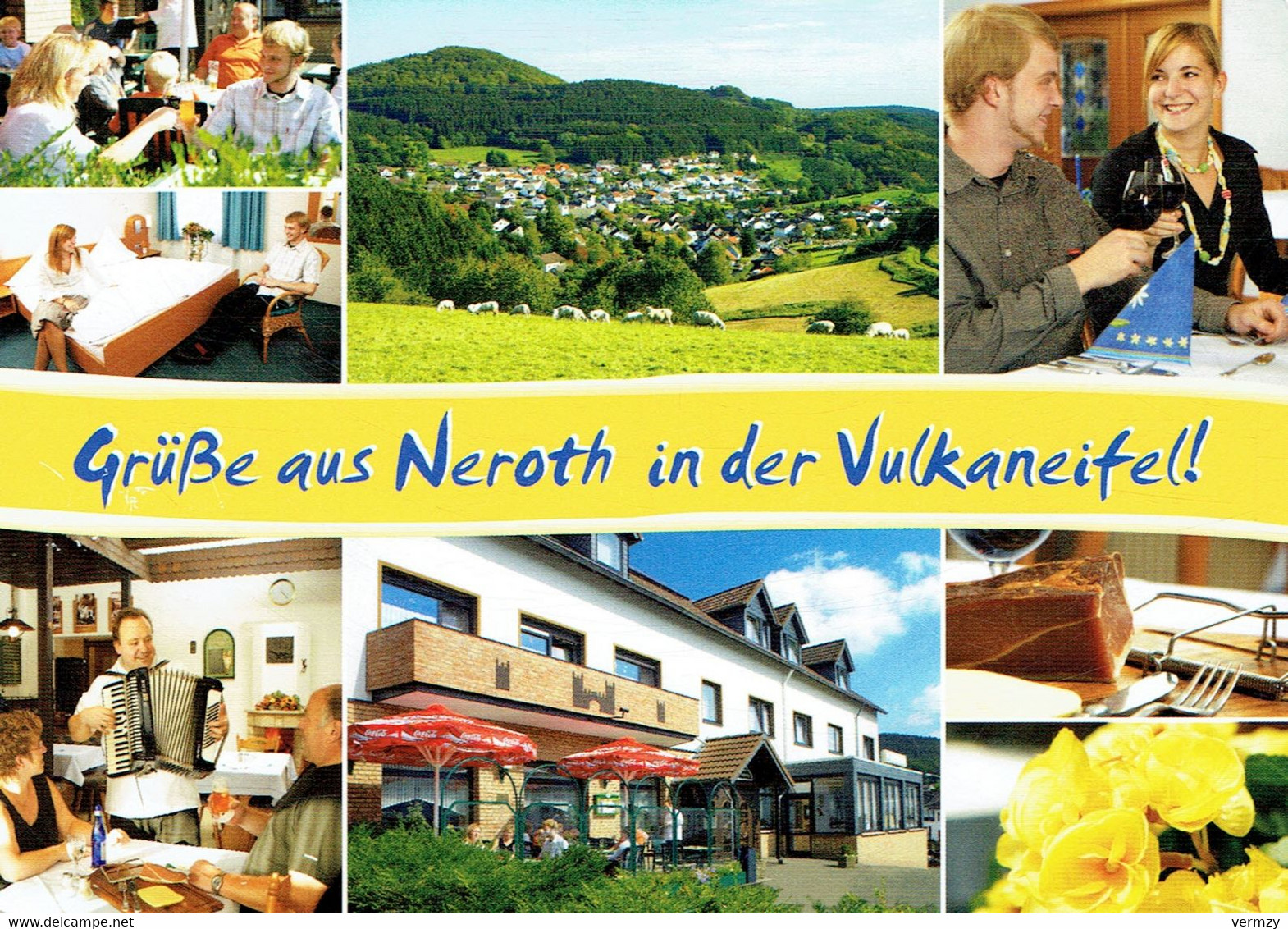 Grüsse Aus NEROTH In Der Vulkaneifel : Multivues - Restaurant " Zur Neroburg " - Gerolstein