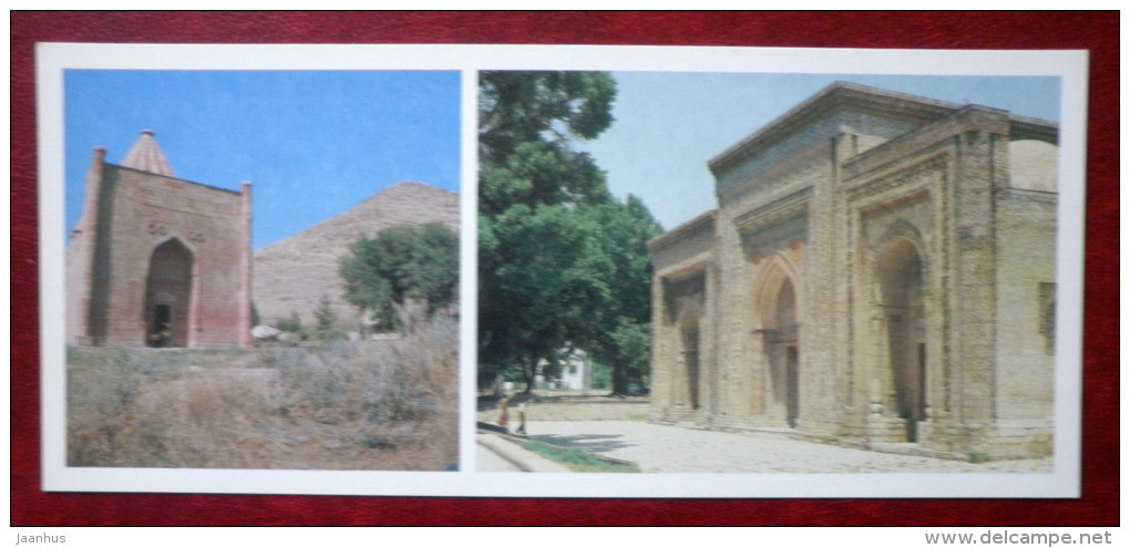 The Domed Mausoleum Of Manas In The Talas Valley - Mausoleum In Uzgen - 1984 - Kyrgystan USSR - Unused - Kirguistán