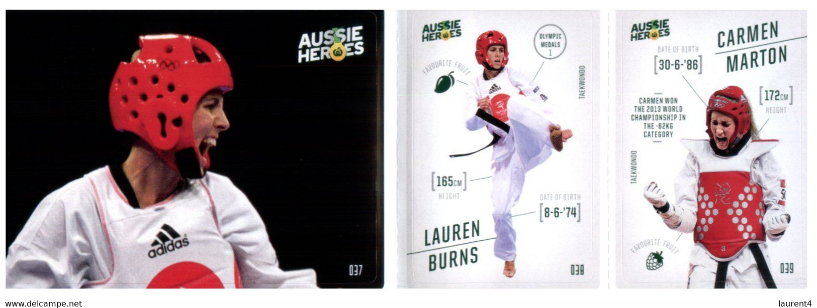 (VV 17 A) Australian Aussie Heroes - Olympic & Paralympic Games 2020 (part Of Collectable From Supermarket) Taekwondo - Arti Martiali