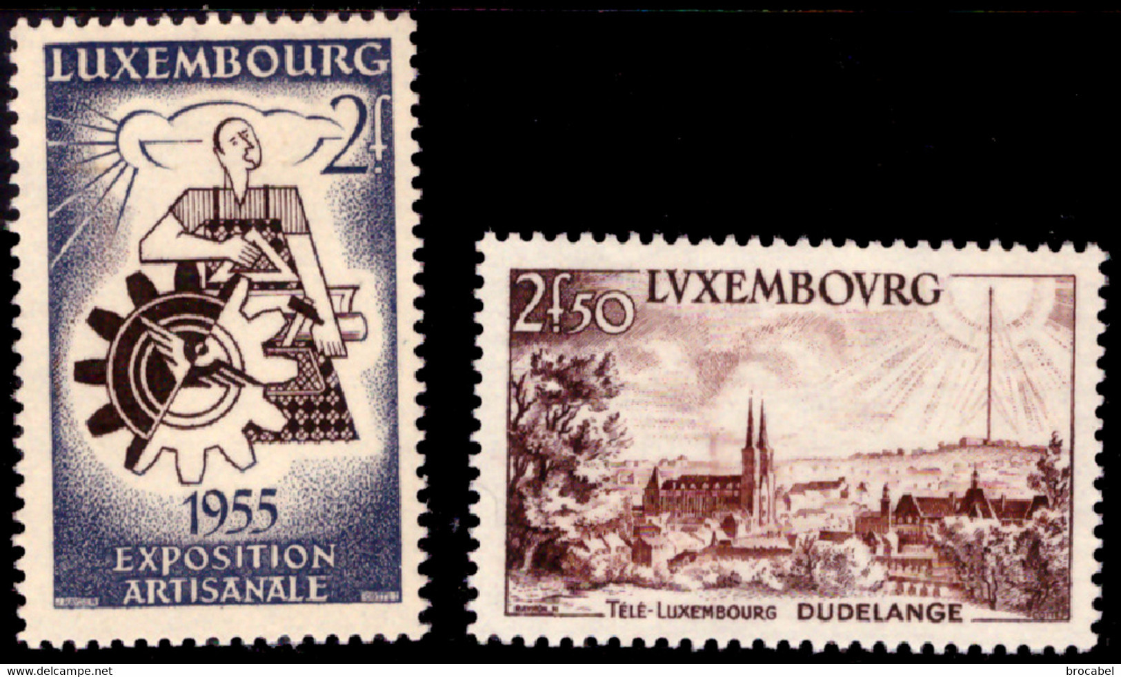 Luxembourg 0494/95** MNH - Unused Stamps