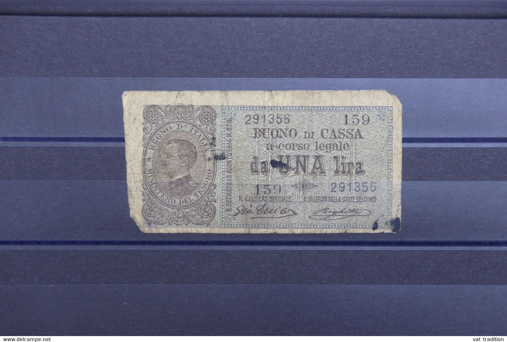 ITALIE - Billet De 1 Lire , Dans L'état - L 102641 - Other & Unclassified