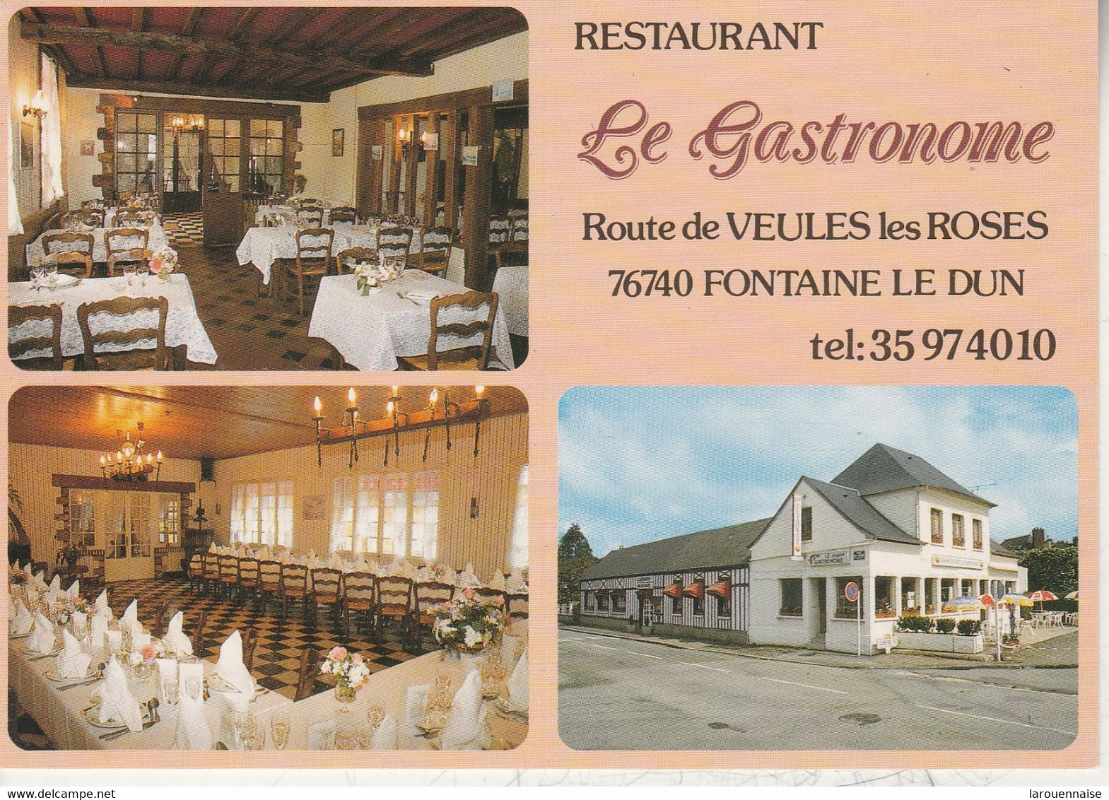 76 - FONTAINE LE DUN - Restaurant Le Gastronome - Fontaine Le Dun