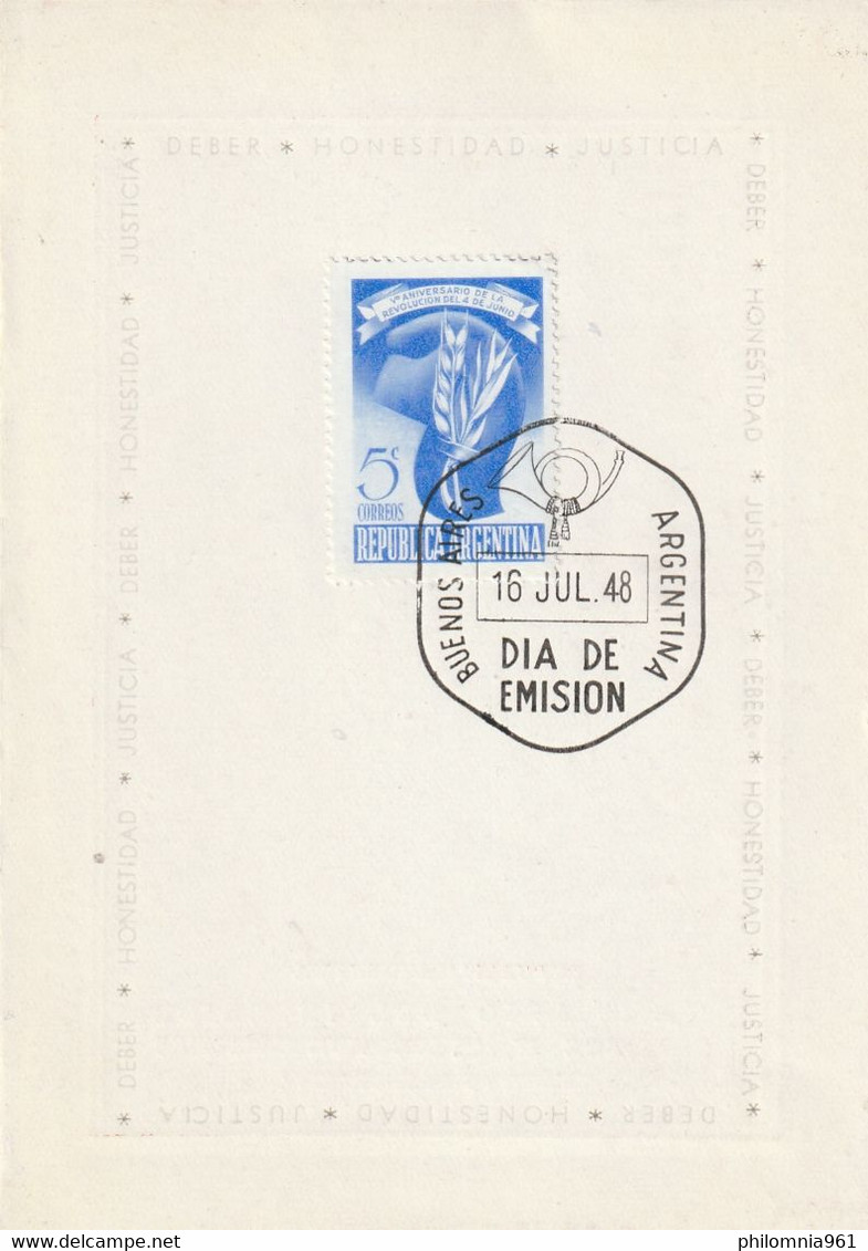 ARGENTINA AIRMAIL COVER 1948 - Prephilately