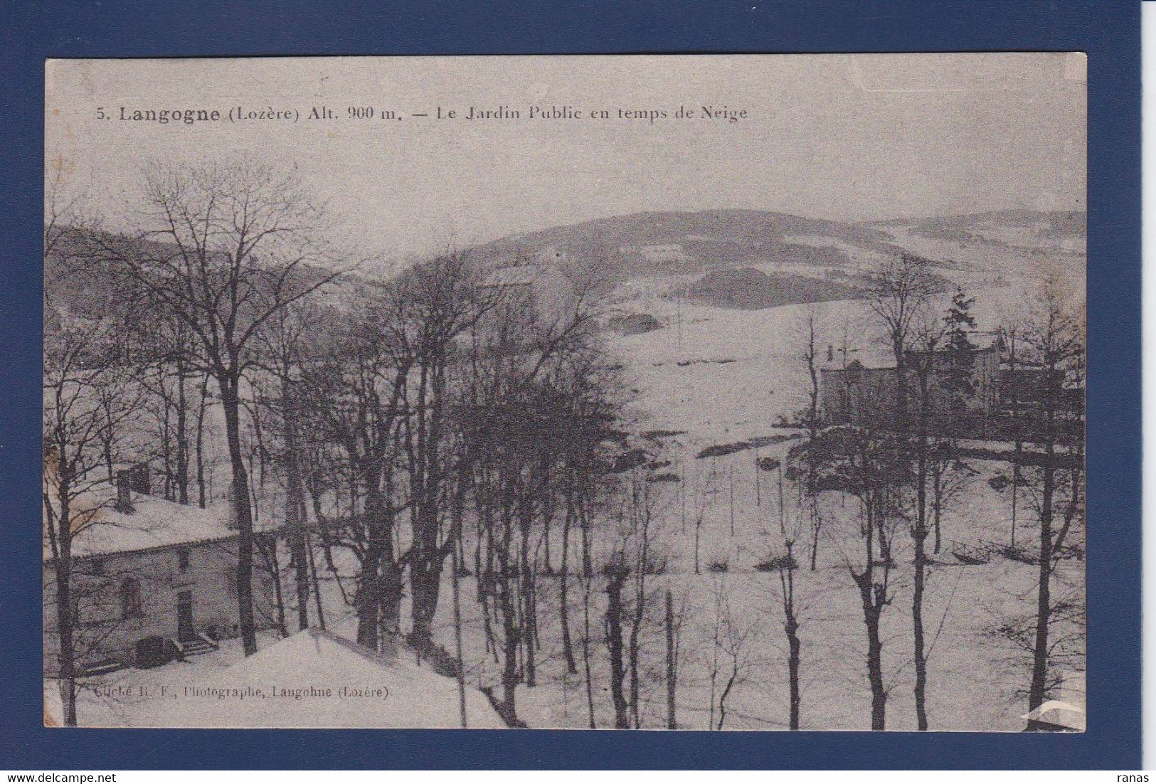 CPA [48] Lozère > Langogne Circulé - Langogne