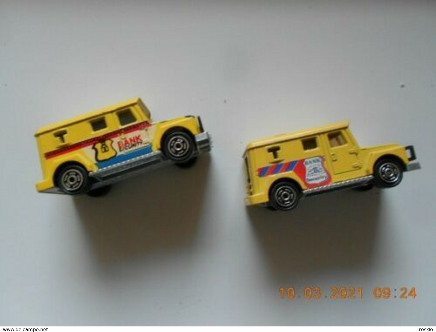 MAJORETTE 1970/80 /  REF 204 CAMION BANK SECURITY - Massstab 1:160
