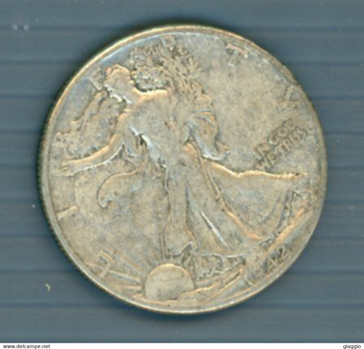 °°° Usa N. 7 - Liberty Half Dollar 1942 Silver  Bella °°° - 1916-1947: Liberty Walking