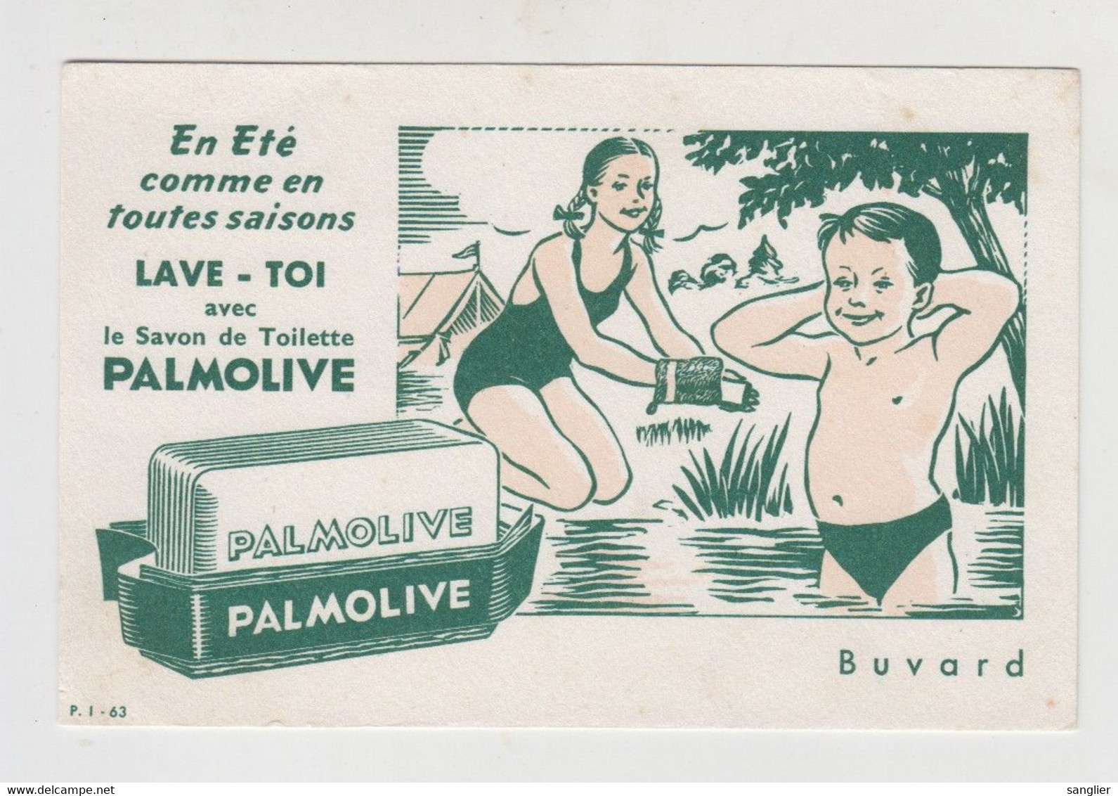 PALMOLIVE  - LE SAVON DE TOILETTE - 17 X 11 CM - Parfum & Cosmetica