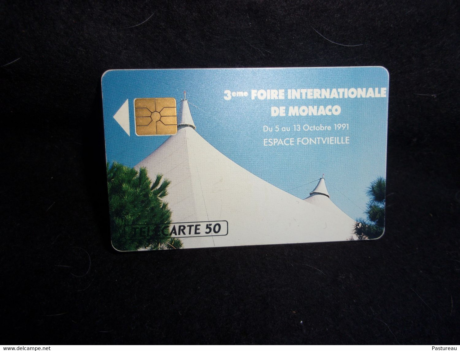 Télécarte .Monaco.Foire Internationale 1991. Espace Fontvieille.50 Unités.Voir 2 Scans . - Monaco