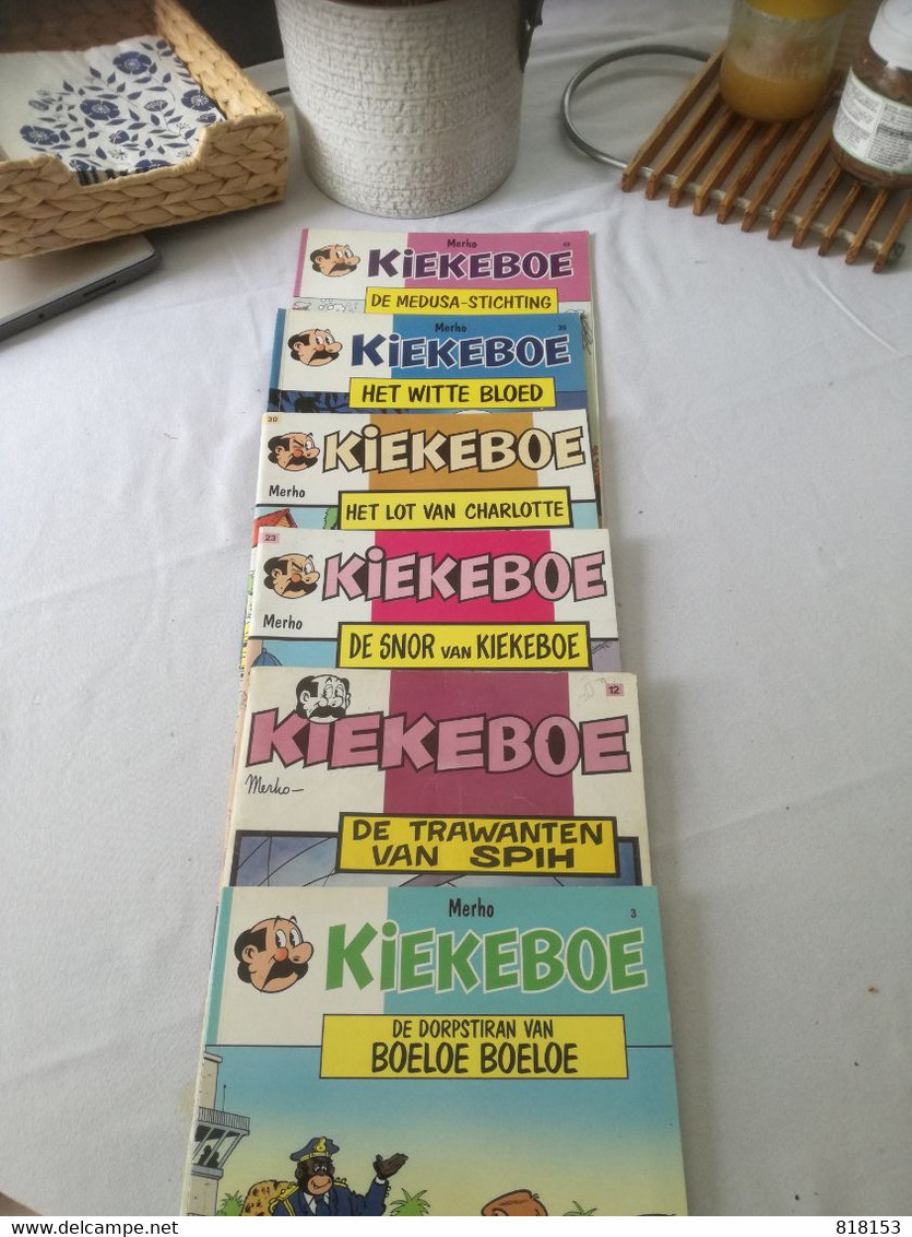 KIEKEBOE  Merho  6 Exemplaren Nrs 3-12-23-30-36-49 - Kiekeboe