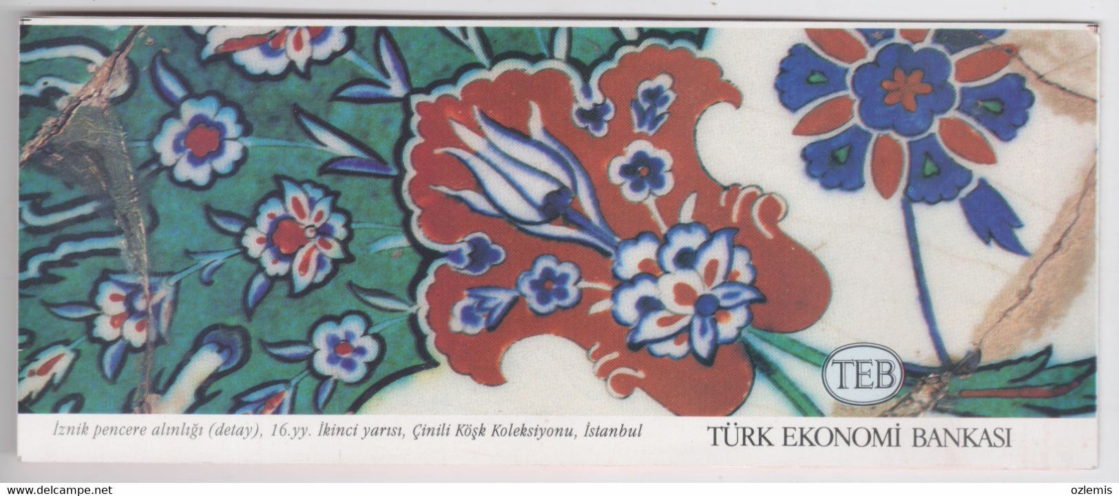 TURKISH AIRLINES TICKET ,ISTANBUL-ANTALYA -ISTANBUL 1992 - Europa