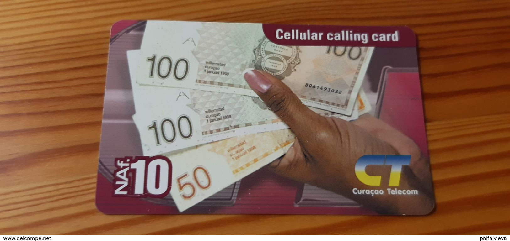Prepaid Phonecard Curacao - Money, Banknote - Altri – America