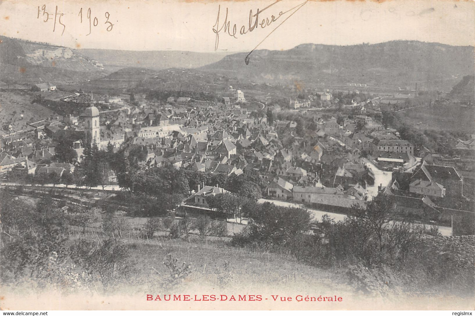 25-BAUME LES DAMES-N°2147-E/0003 - Baume Les Dames