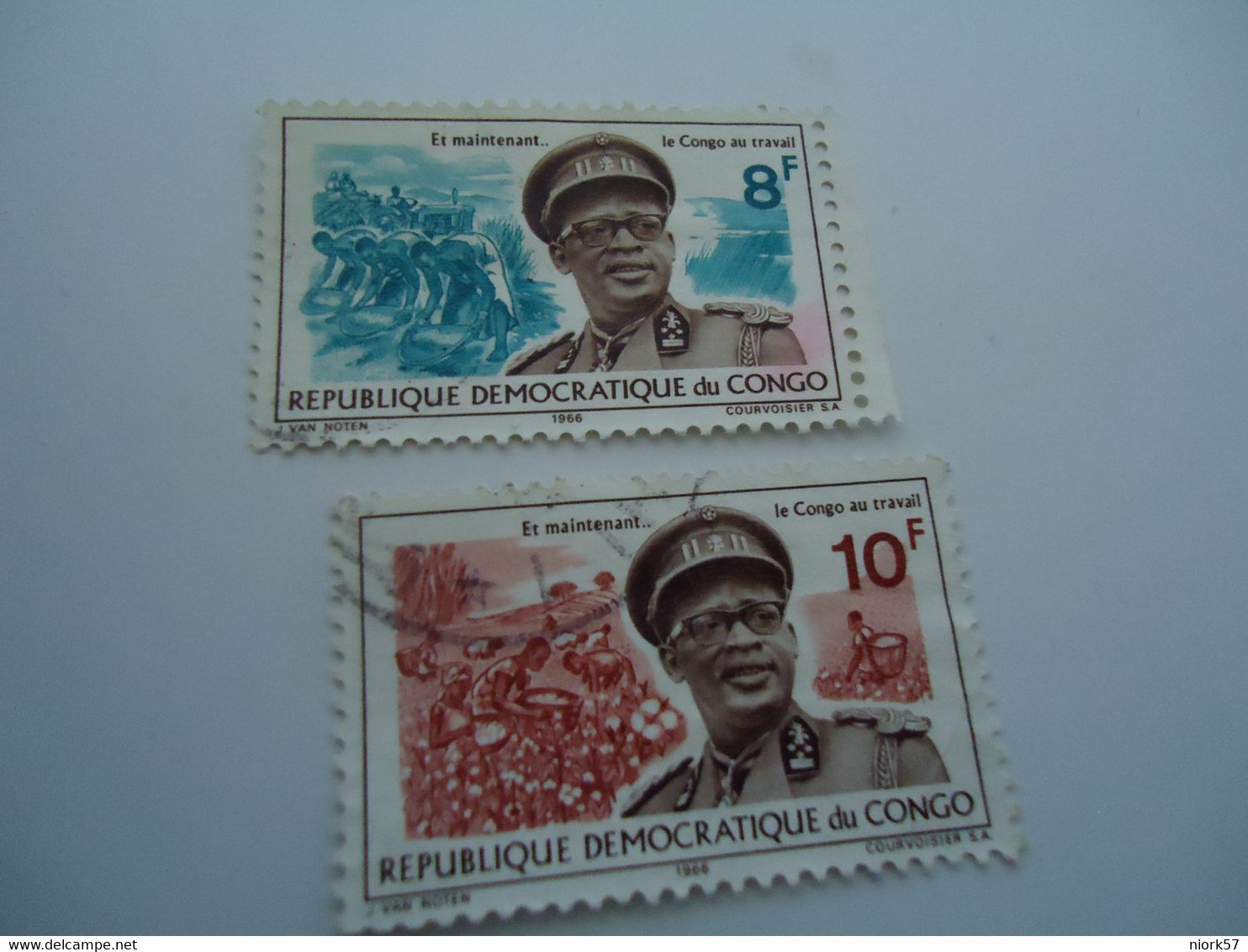 BELGIAN  REBUBLIC CONGO  USED STAMPS KING - Otros & Sin Clasificación