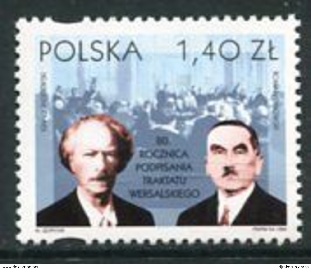 POLAND 1999 Treaty Of Versailles MNH / **.  Michel 3777 - Ungebraucht