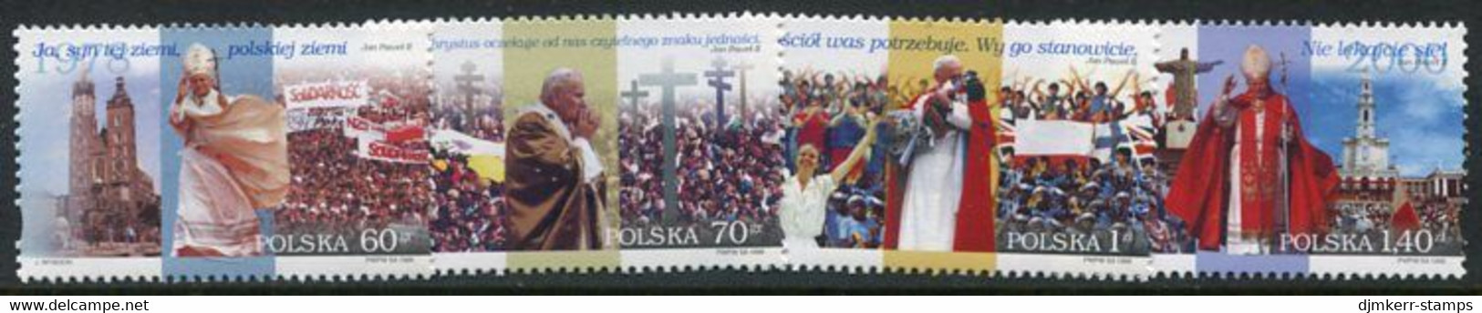 POLAND 1999  Papal Visit  MNH / **.  Michel 3768-71 - Ongebruikt