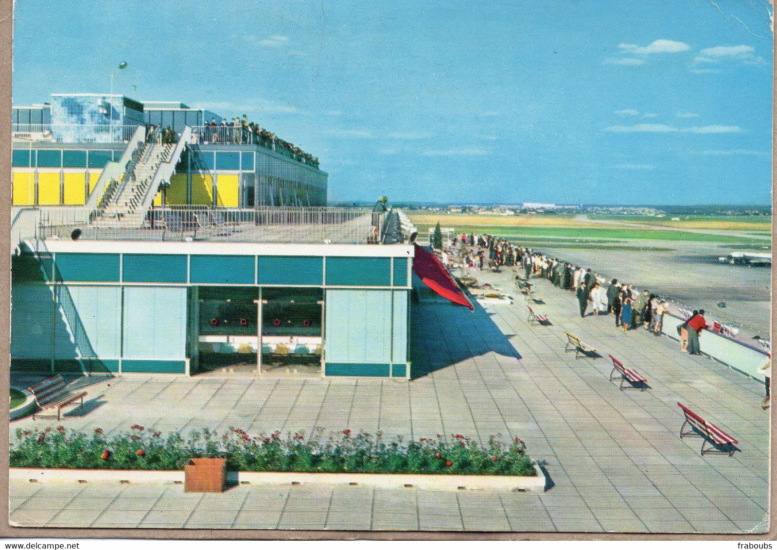 75 - AEROPORT DE PARIS ORLY - LES TERRASSES DE L'AEROGARE - ANIMÉE - Aéroports De Paris