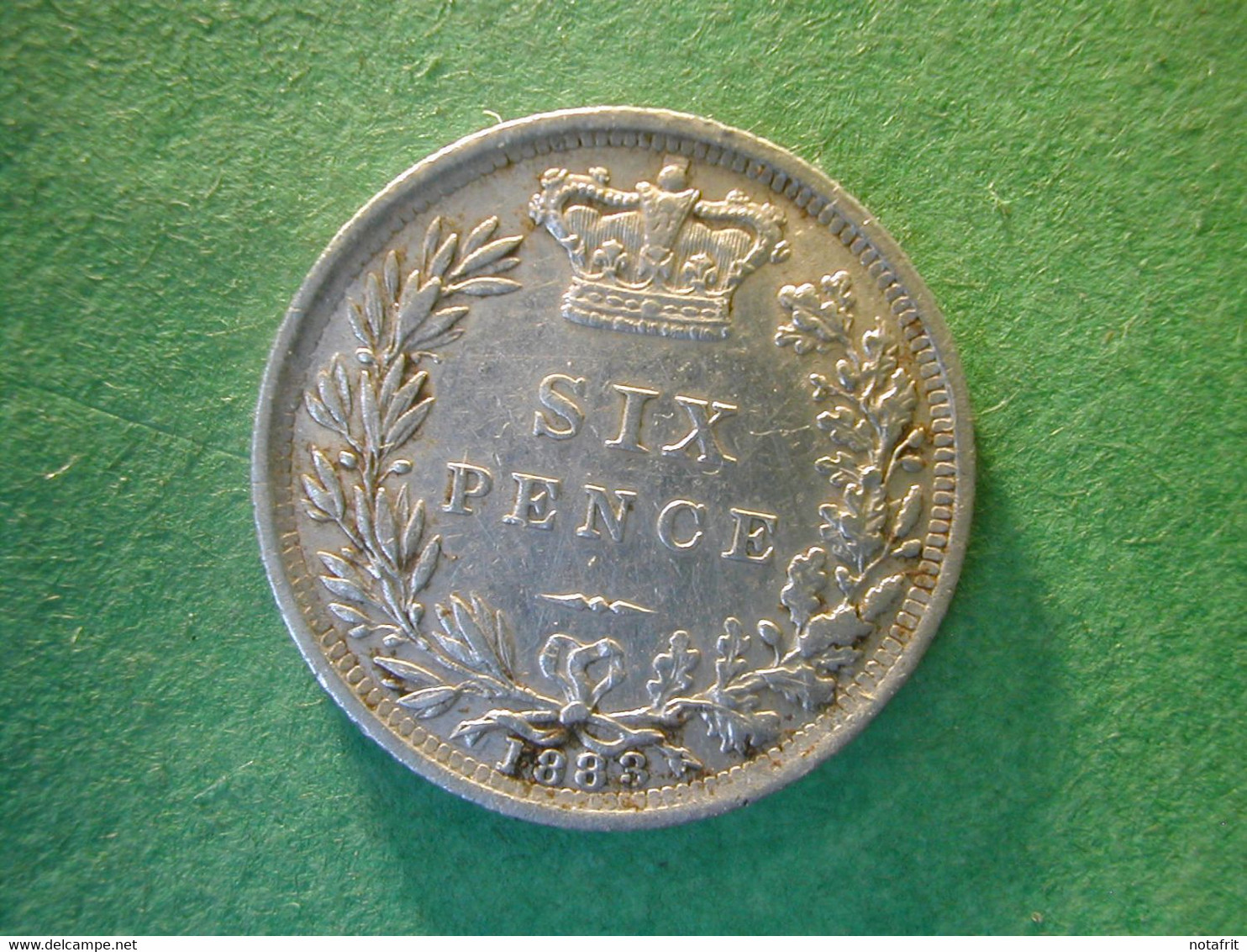 GB 6 Pence 1883 XF - H. 6 Pence