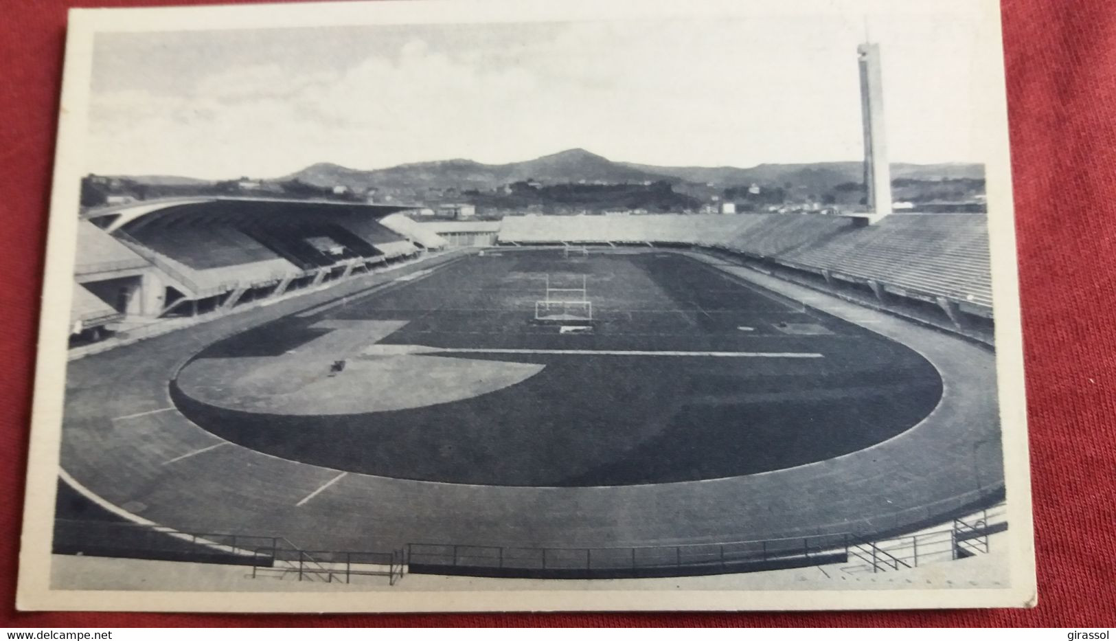 CPA STADE STADIUM STADIO GIAVANNI BERTA 1934 CAPELLO - Stades