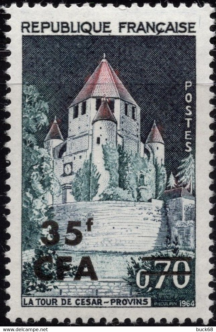 REUNION CFA Poste 361 ** MNH Tour De César à Provins Seine Et Marne - Ungebraucht