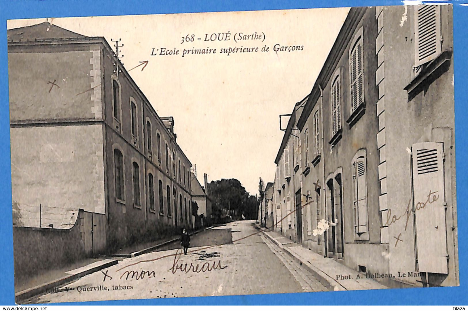 72 - Sarthe -  Loue - L'Ecole Primaire Superieure De Garcons  (N5551) - Loue