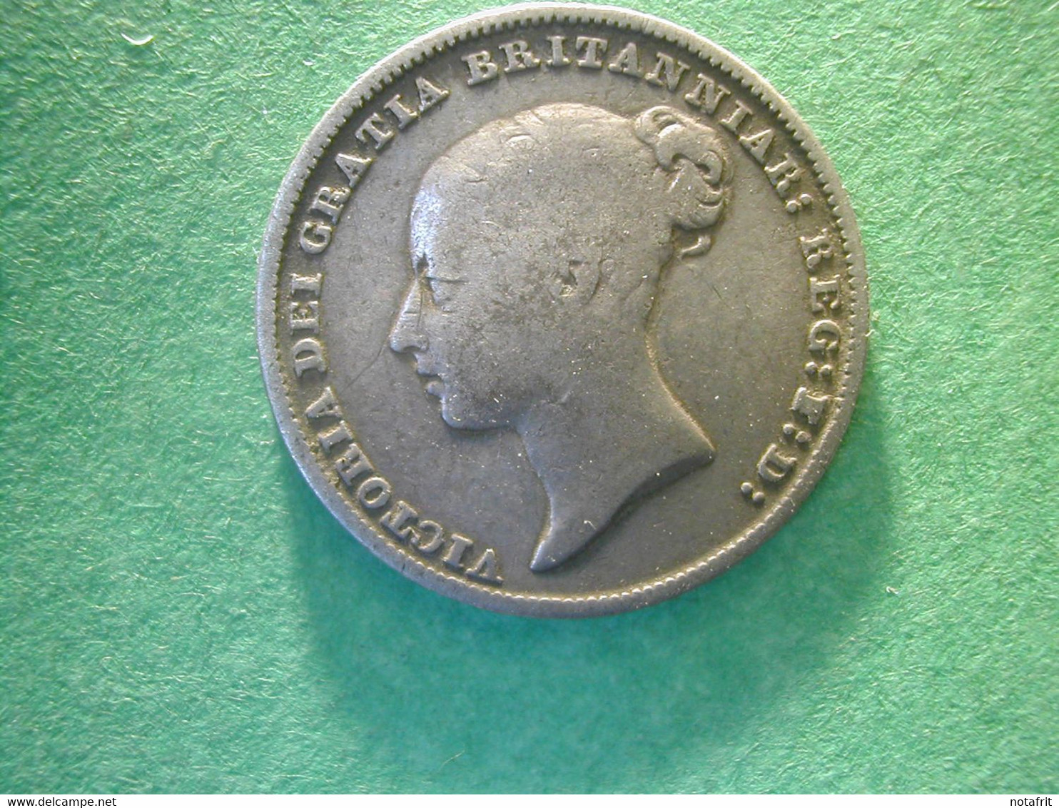 GB 6 Pence 1844    + Rare - H. 6 Pence