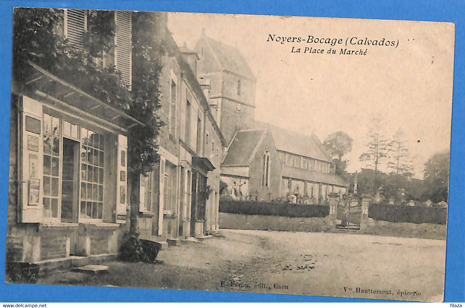 14 - Calvados - Noyers Bocage - La Place Du Marche  (N5562) - Autres & Non Classés