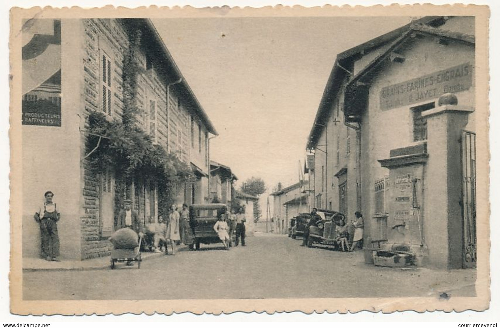 CPA - NEUVILLE-LES-DAMES (Ain) - Rue Du Paradis - Non Classés