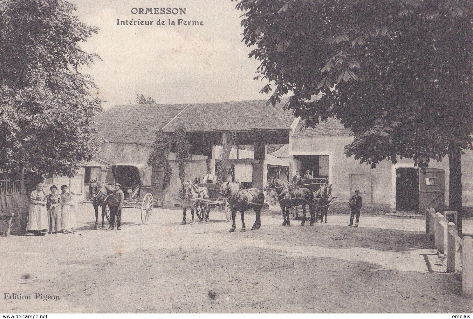 94 - ORMESSON - Intérieur De La Ferme - Ormesson Sur Marne