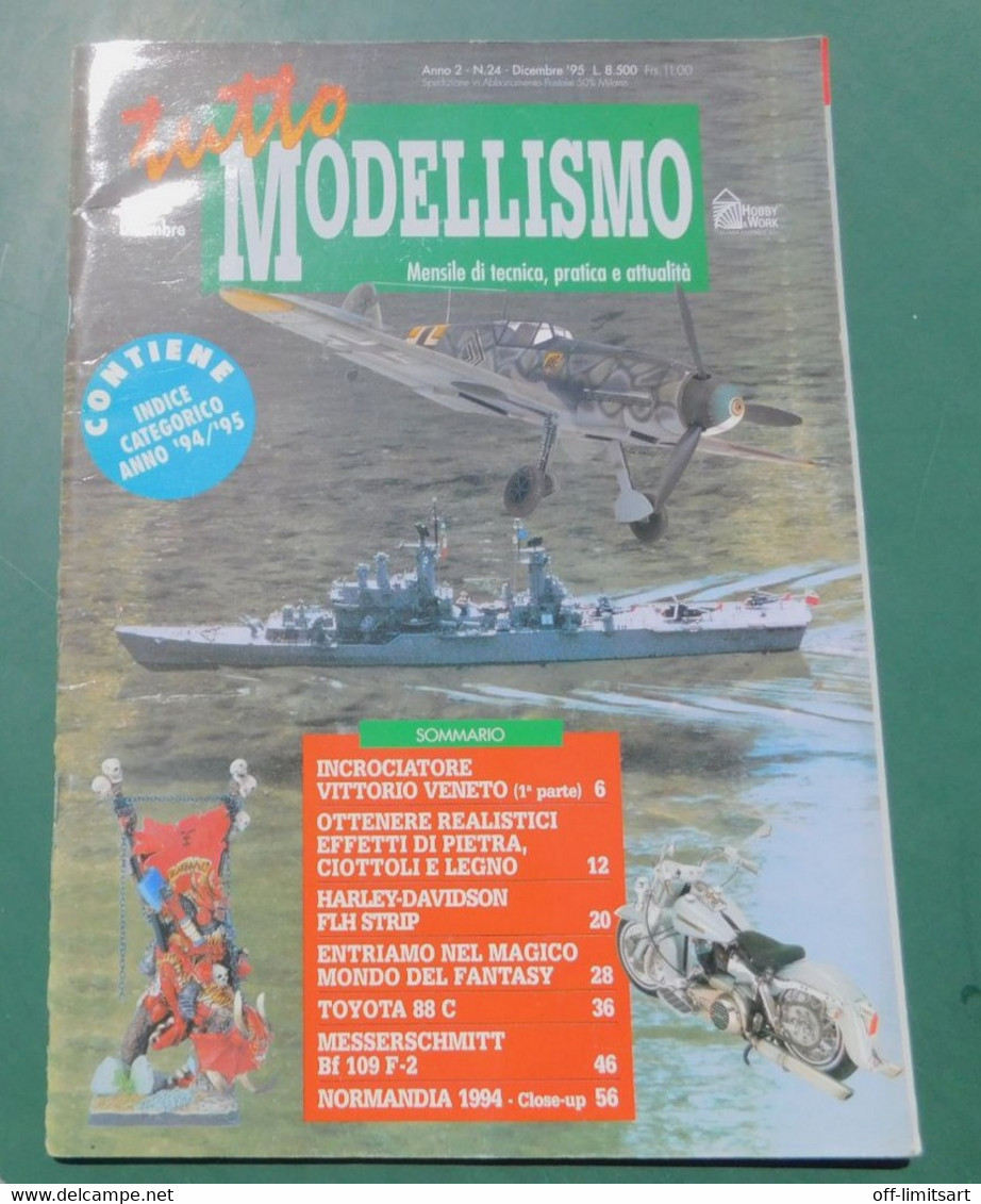 Rivista  TUTTO MODELLISMO  N.24/1995, Con Illustrazioni 29x21 - Sonstige & Ohne Zuordnung