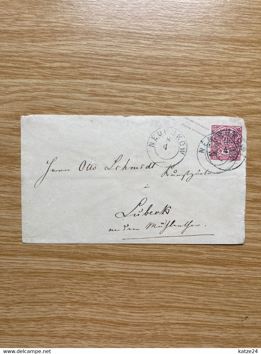 MS-Stempel "Neubukow" - Postal  Stationery