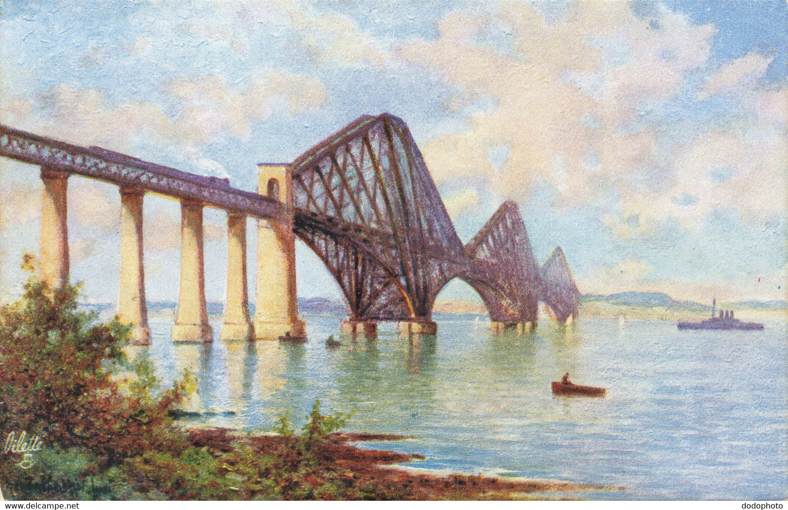 R583267 Edinburgh. The Forth Bridge. Tuck. Oilette. Postcard No. 3020 - Wereld