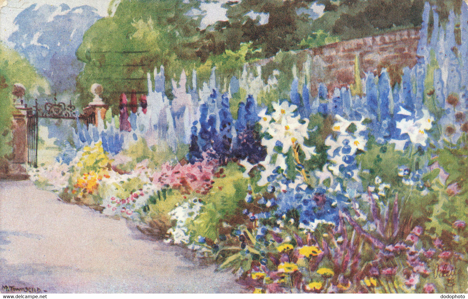 R583547 Kew Gardens In Summertime. Tuck. Oilette. Postcard No. 3013. M. Townsend. 1934 - Wereld