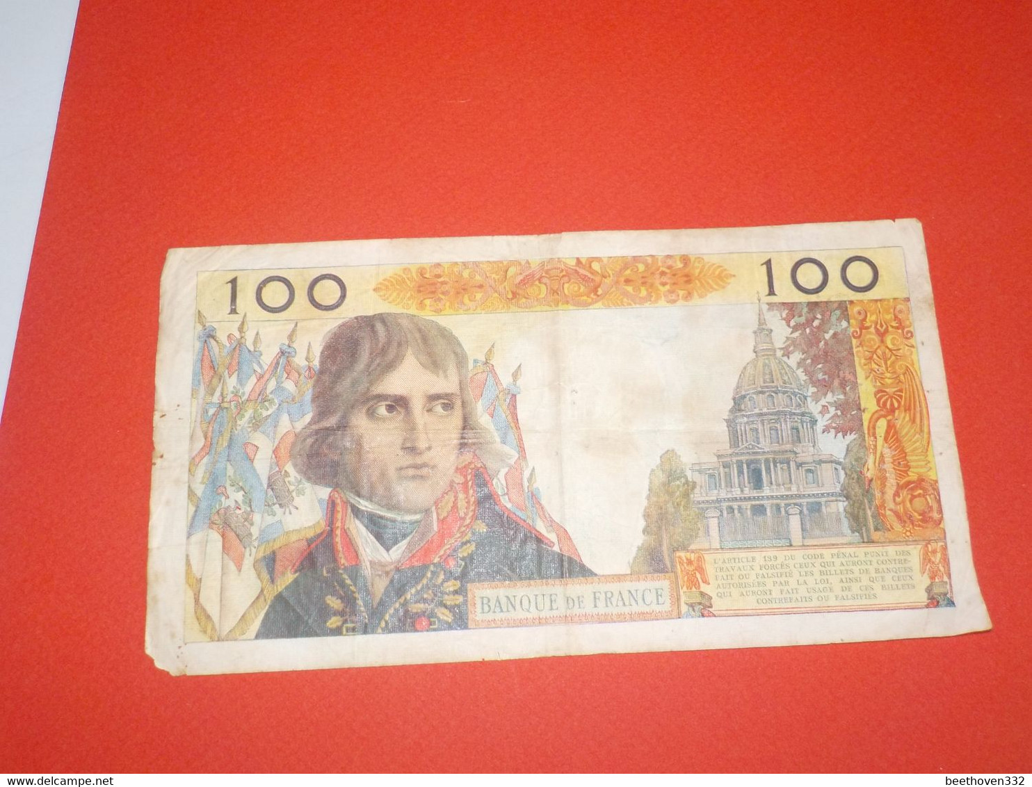 Billet 100 Francs - 100 NF 1959-1964 ''Bonaparte''