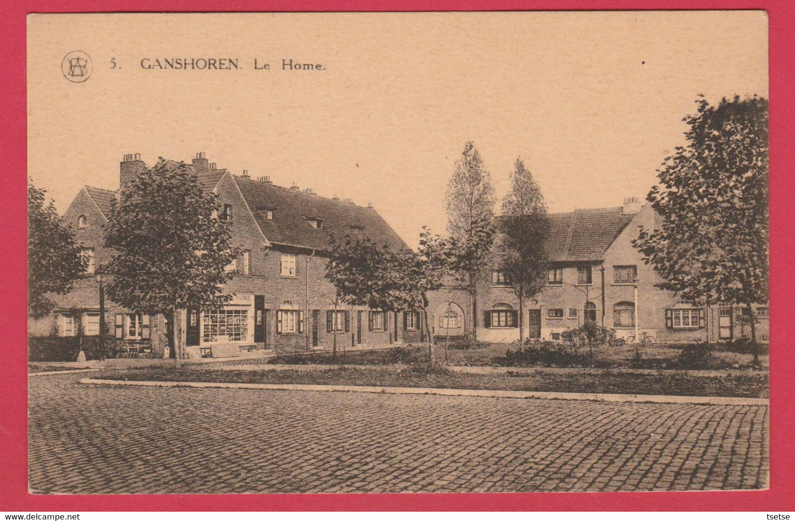 Ganshoren - Le Home  ( Voir Verso ) - Ganshoren