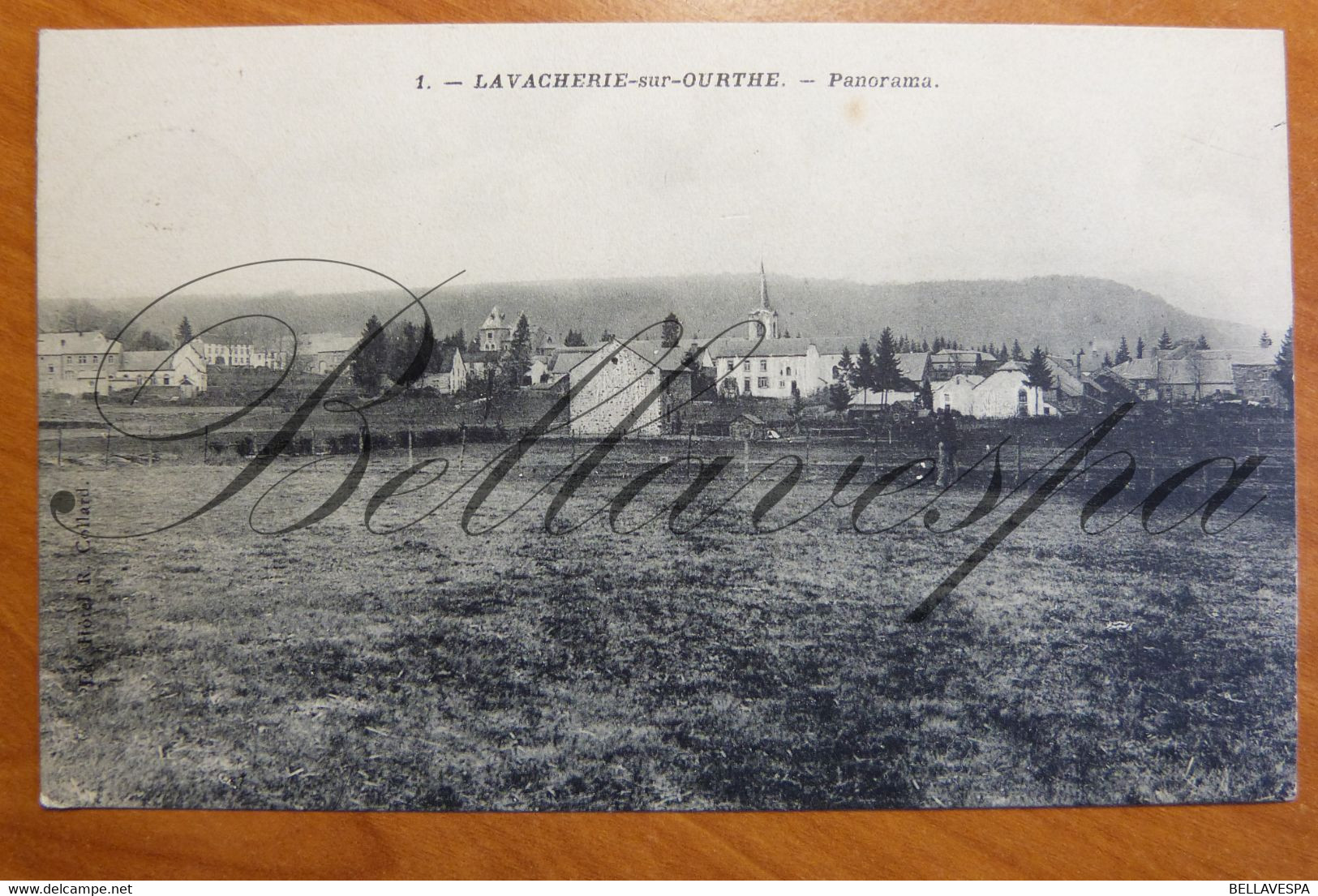 Lavacherie Sur Ourthe Panorama. -Relais Sterstempel 22-07-1911 - Sainte-Ode