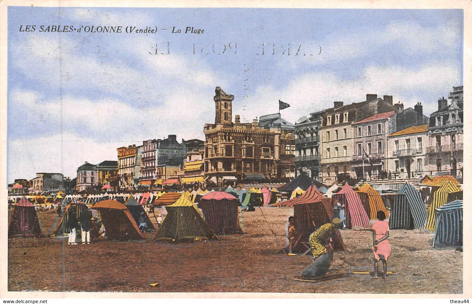 ¤¤   -   LES SABLES D'OLONNE  -  Lot De 3 Cartes Du Port , Plage .....   -  ¤¤ - Sables D'Olonne