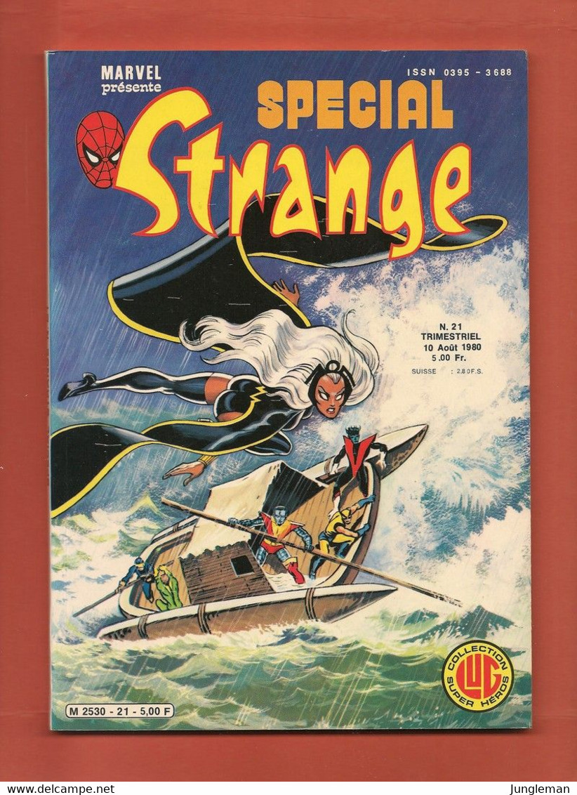 Spécial Strange N° 21 - Editions Lug à Lyon - Août 1980 - Lug & Semic