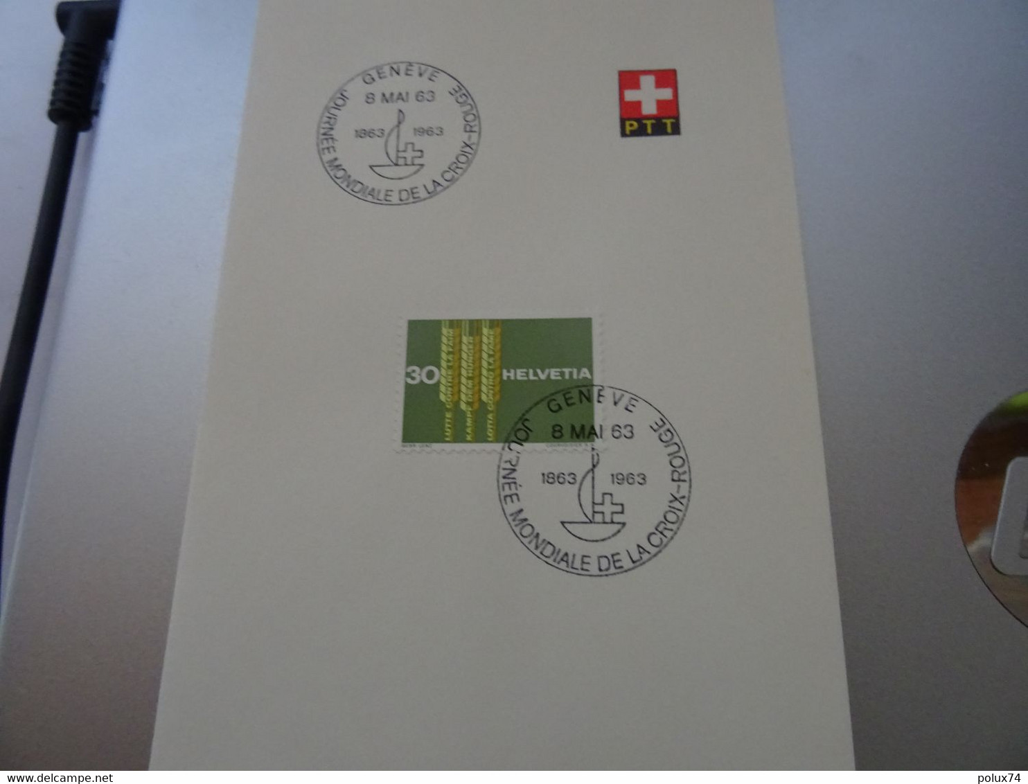 SUISSE  Journée Mondiale De La Croix Rouge   GENEVE 8/MAI/63 - Covers & Documents