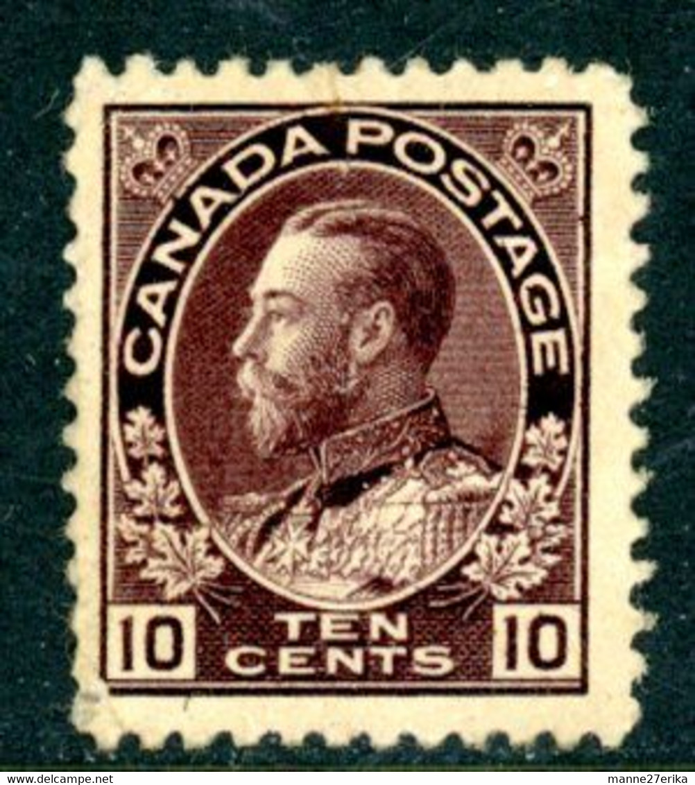 Canada MH 1911-25 - Neufs