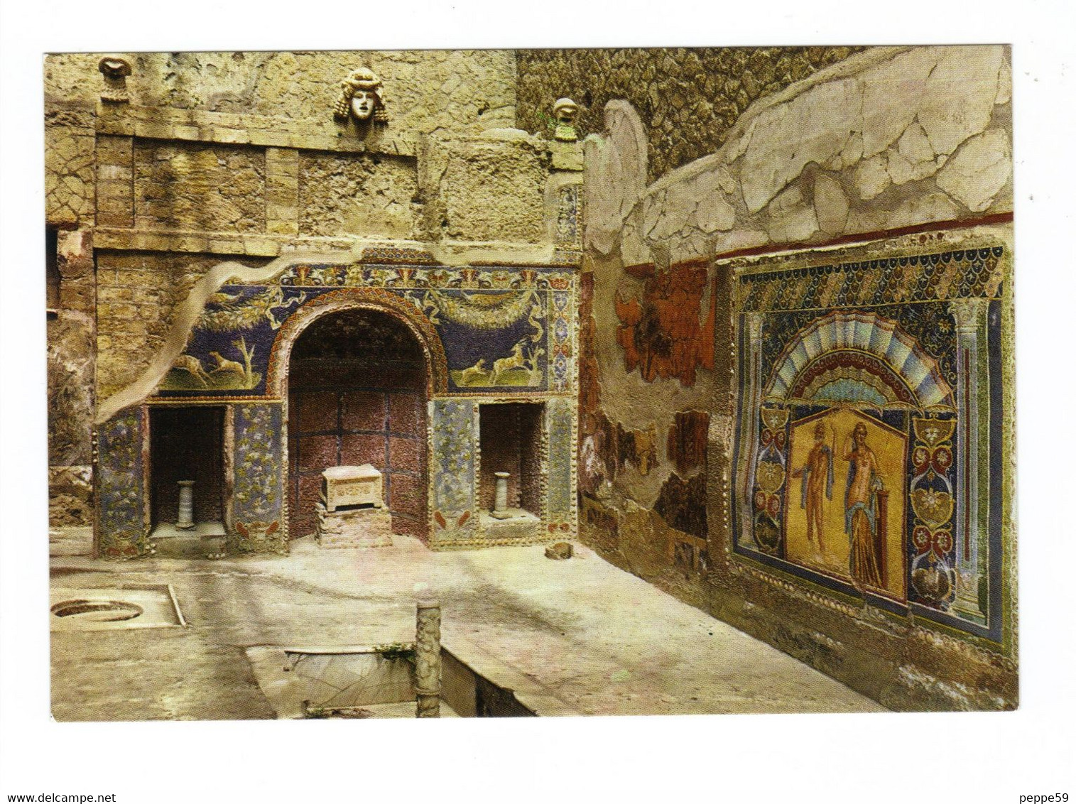 Cartolina Postale Napoli - Ercolano  - Non Viaggiata - Ercolano