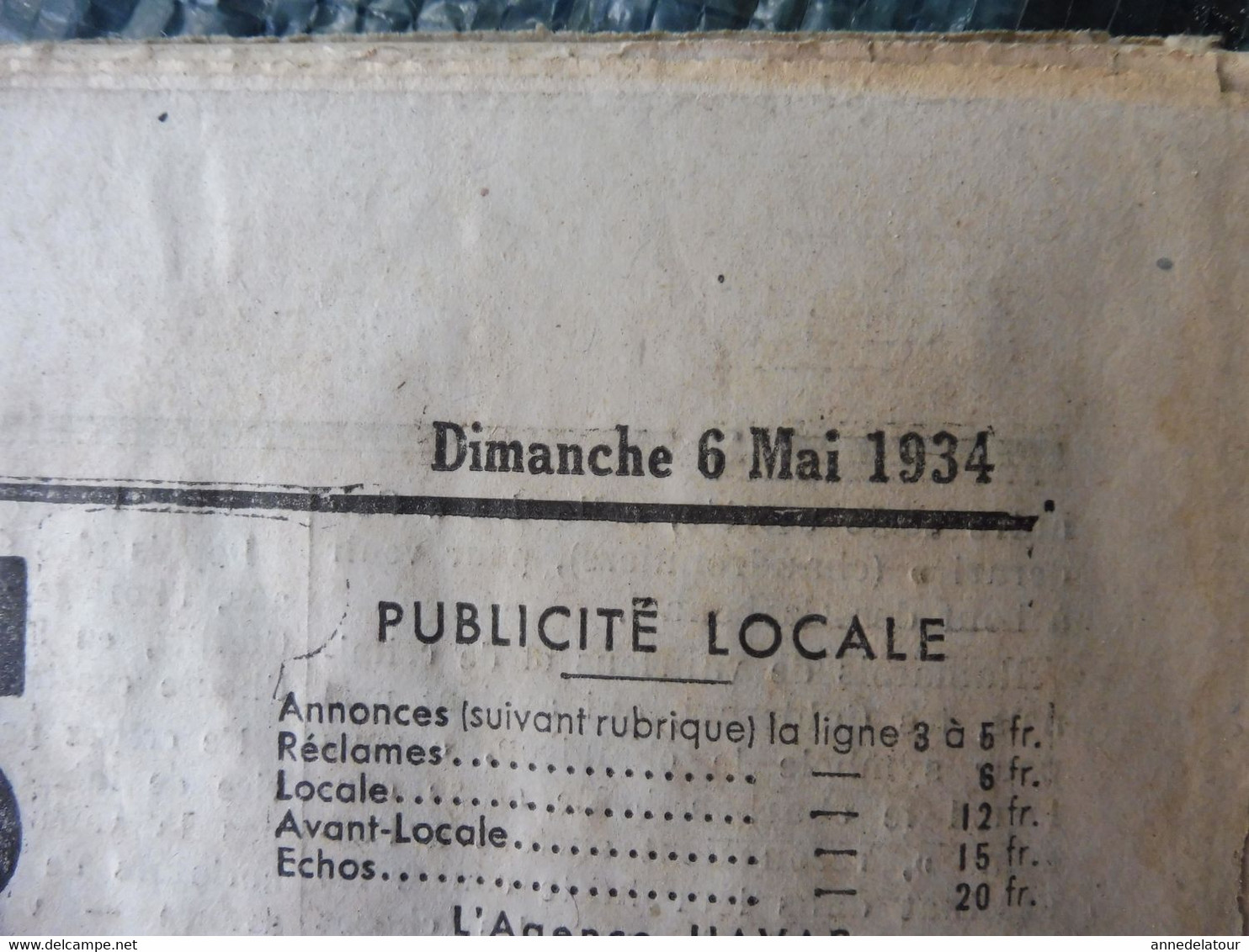 1934 LE PROGRES : Les Carbonari ; Hommage Aux Victimes Du "Dixmude" ; Publicité LA FRÊNETTE ..Buvez-en !  ;etc - Testi Generali