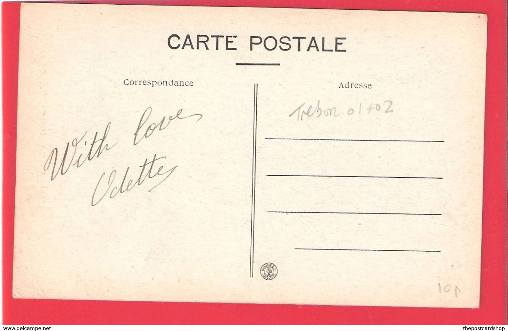 CPA 71 PIERRE AVENUE DE LA GARE RAILWAY STATION TRAIN STATION B FERRAND ET FILS BOURG RARE !! - Other & Unclassified