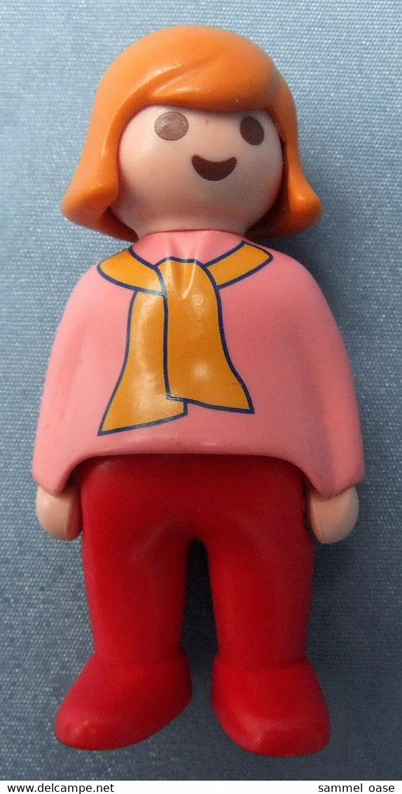 Playmobil Figur Geobra 1990  -  Mädchen ( Erste Wünsche ) - Playmobil