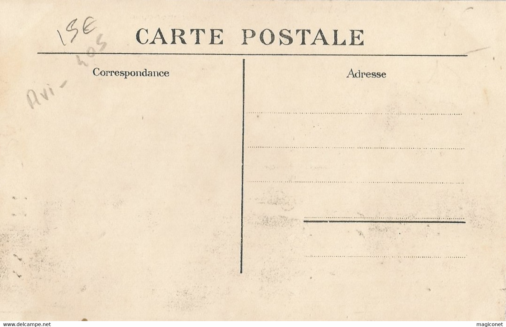 CPA - Paris-Madrid - 21 Mai 1911 - Le Départ - Le Monoplan Train Après L'accident - Accidents