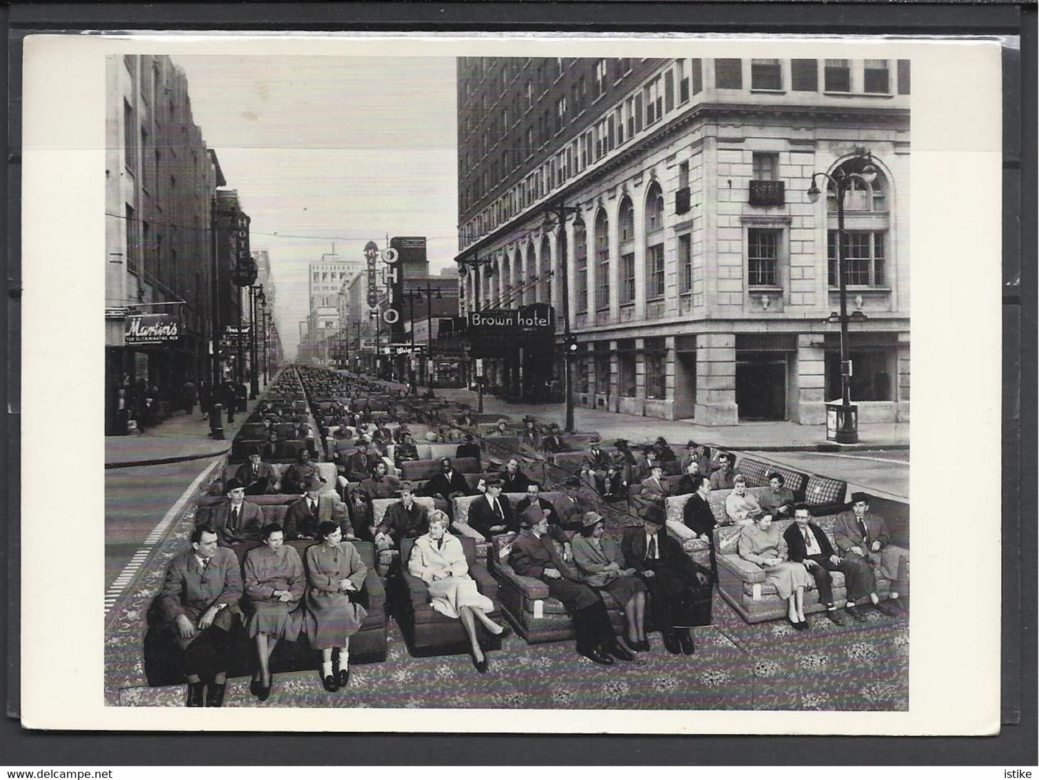 United States, KY, Louisville, Furniture At Fourth And Broadway, 1952. - Louisville